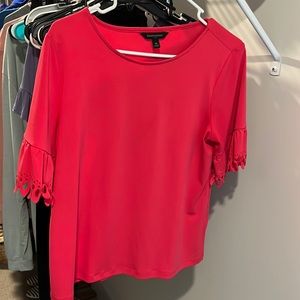 Bright pink Banana Republic Top